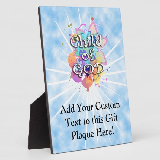 Kind van God, pastel Fotoplaat (Zijkant)