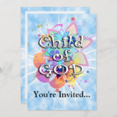 Kind van God, pastel Kaart (Voorkant / Achterkant)