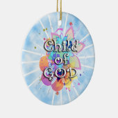 Kind van God, pastel Keramisch Ornament (Rechts)