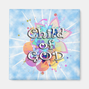 Kind van God, pastel Magneet