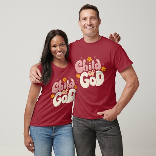 Kind van God - Retro Christelijk T-shirt (Unisex)