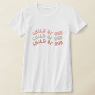 Kind van God Retro Waves T-Shirt