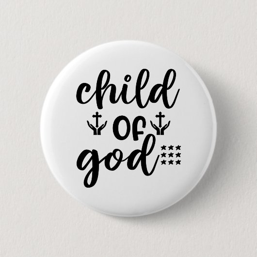 Kind van God Rond Button (Voorkant)