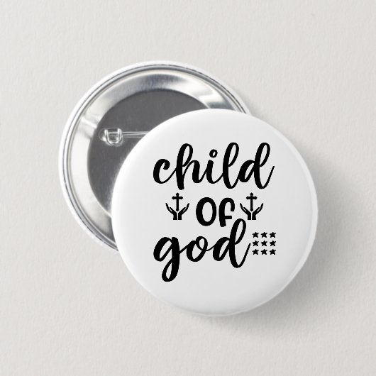 Kind van God Rond Button (Voorkant /achterkant)