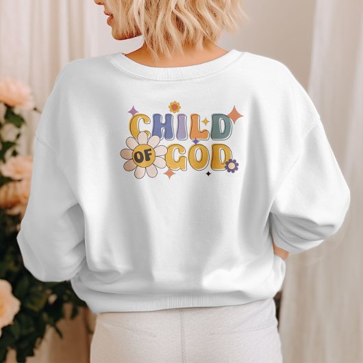 Kind van God Schattige Retro Daisy T-shirt