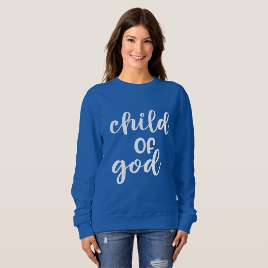 Kind van God Sweatshirt (Voorkant volledig)