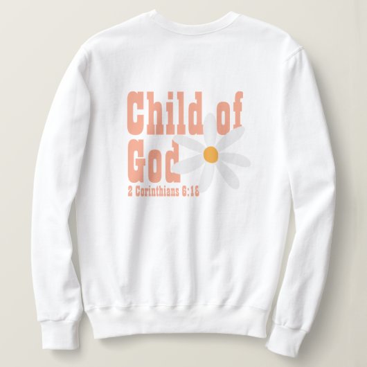Kind van God Sweatshirt (Design achterkant)