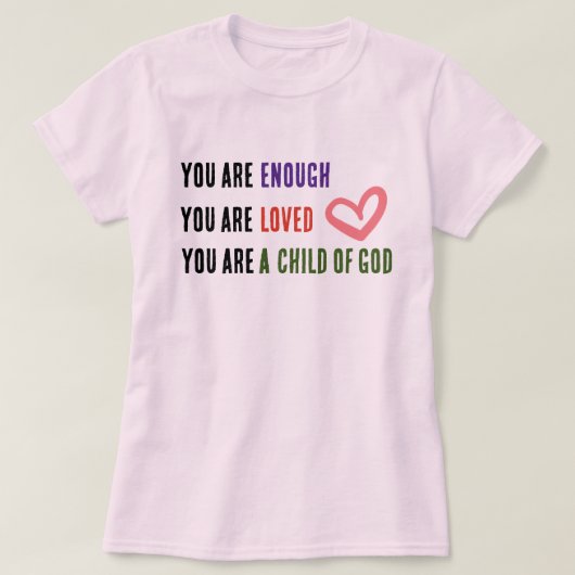 Kind van God T-shirt (Design voorkant)