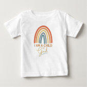 Kind van God T-shirt met Rainbow Design (Voorkant)