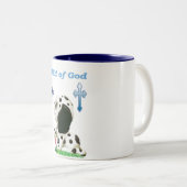 Kind van God Tweekleurige Koffiemok (Voorkant rechts)