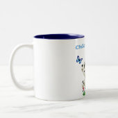 Kind van God Tweekleurige Koffiemok (Links)