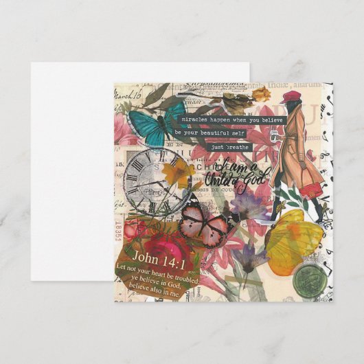 Kind van God Vat Wenskaart (Voorkant / Achterkant)