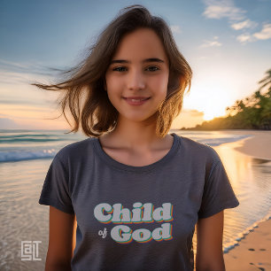 Kind van God Vintage Christelijke Inspiratie T-shirt