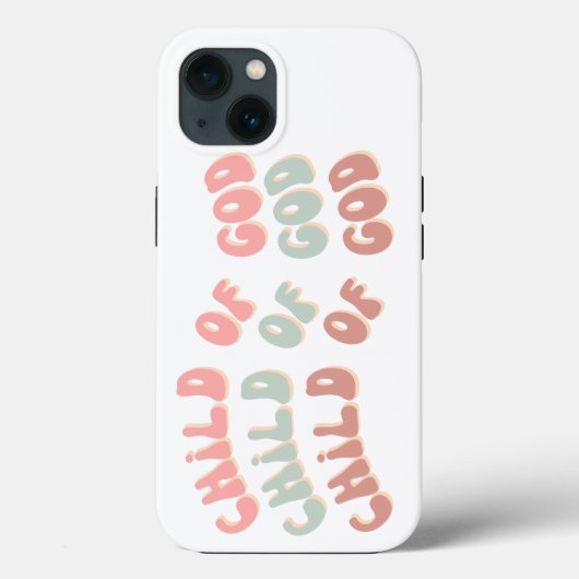 Kind van Gods Retro Waves Case-Mate iPhone Case (Achterkant)