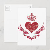 Kind van hart briefkaart (Voorkant / Achterkant)