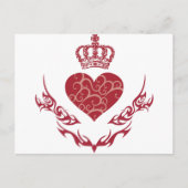 Kind van hart briefkaart (Voorkant)