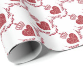 Kind van hart cadeaupapier (Rol Hoek)