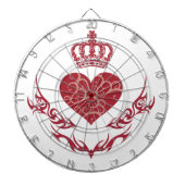 Kind van hart dartbord (Voorkant)