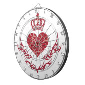Kind van hart dartbord (Voorkant Rechts)