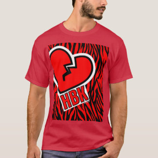 Kind van hartbreuk Rood Zebra Grafisch T-shirt