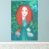 Kind van het bos canvas afdruk (Insitu (Houten vloer))