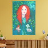 Kind van het bos canvas afdruk (Insitu (Woonkamer))