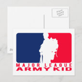 Kind van het Leger van de Grote Liga Briefkaart (Voorkant / Achterkant)