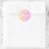 Kind van het Licht - Bijbelvers Sticker (Tas)