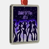 Kind van het Paars van de 60 Metalen Ornament (Rechts)