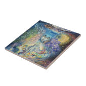 Kind van het Universum 6x6 Keramische Tegel Tegeltje (Zijkant)