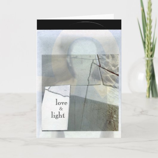 Kind van het universum feestdagen kaart (Voorkant)