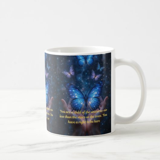 Kind van het universum koffiemok (Rechts)