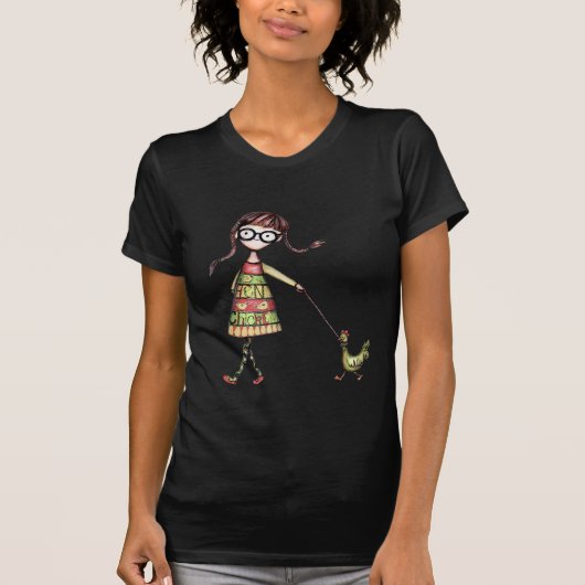 Kind van kippen t-shirt (Voorkant)