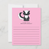 Kind van kunk Kute Flat Briefpapier Kaarten (Voorkant)