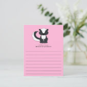 Kind van kunk Kute Flat Briefpapier Kaarten (Staand voorkant)