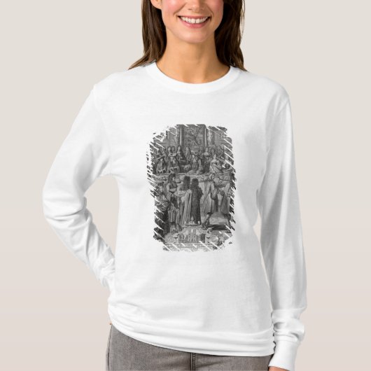 Kind van Louis XIV in het Hotel de ville T-shirt (Voorkant)