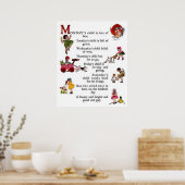 Kind van maandag poster (Keuken)