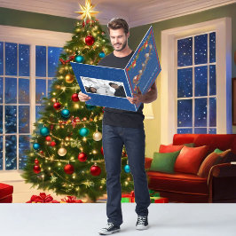 Kind Van Papa Extra Groot Kerst Kaart Santa