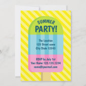 Kind van popsiroop kaart (Achterkant)