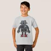 Kind van robot t-shirt (Voorkant volledig)