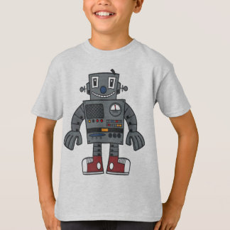 Kind van robot t-shirt