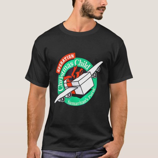 Kind van Samaritan voor paars kerstmis T-shirt (Voorkant)