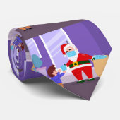 kind van santa claus stropdas (Opgerold)