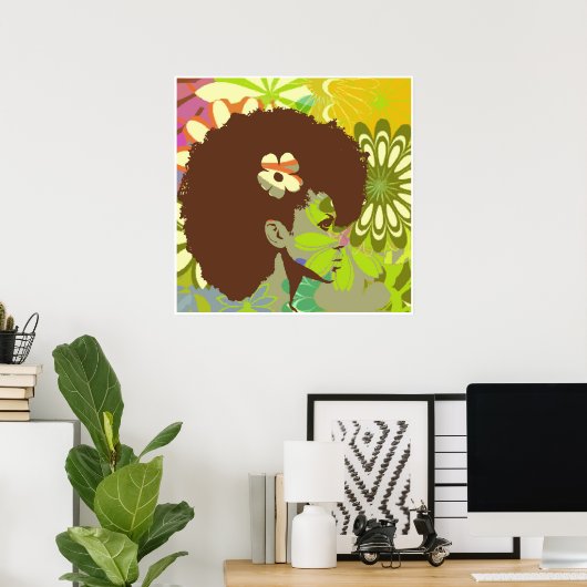 Kind van ventilator2 poster (Thuiskantoor)