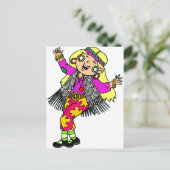 Kind van ventilator briefkaart (Staand voorkant)