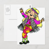 Kind van ventilator briefkaart (Voorkant / Achterkant)