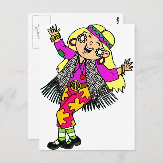 Kind van ventilator briefkaart (Voorkant / Achterkant)