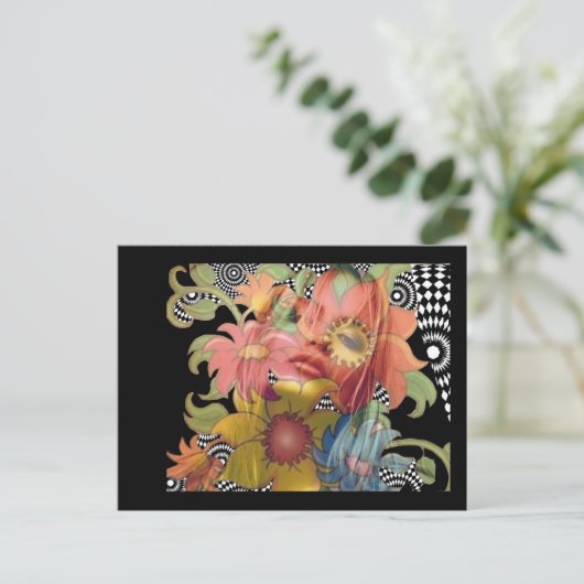 Kind van ventilator briefkaart (Staand voorkant)