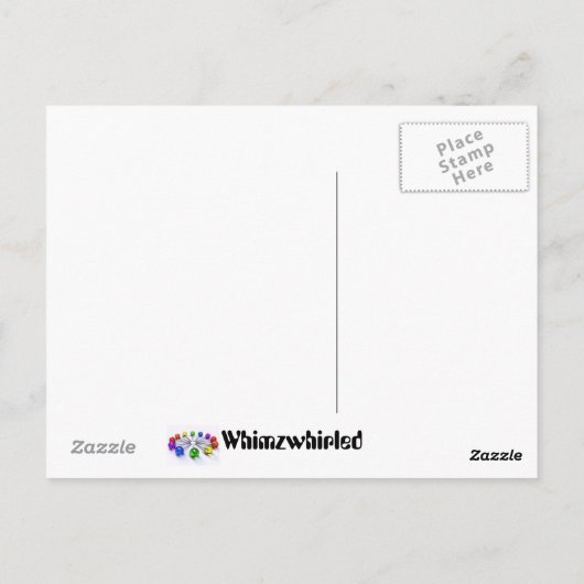 Kind van ventilator briefkaart (Achterkant)