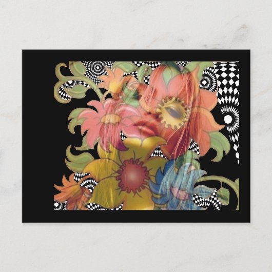 Kind van ventilator briefkaart (Voorkant)